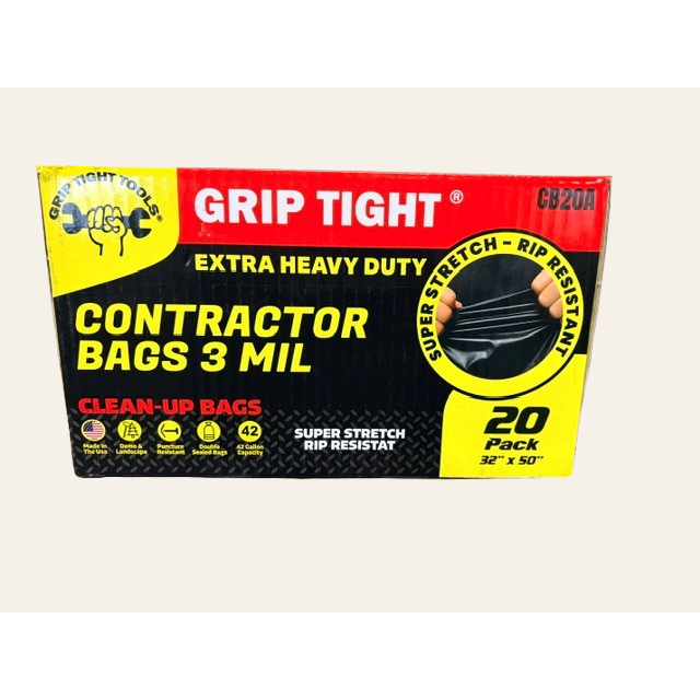 SGCTB Heavy Duty 3-Mil Contractors Trash Bags