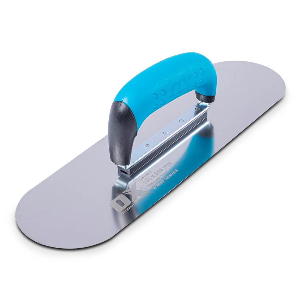 OXP05714- OX Pro Series 4 x 14 Stainless Steel Flexible Pool Trowel