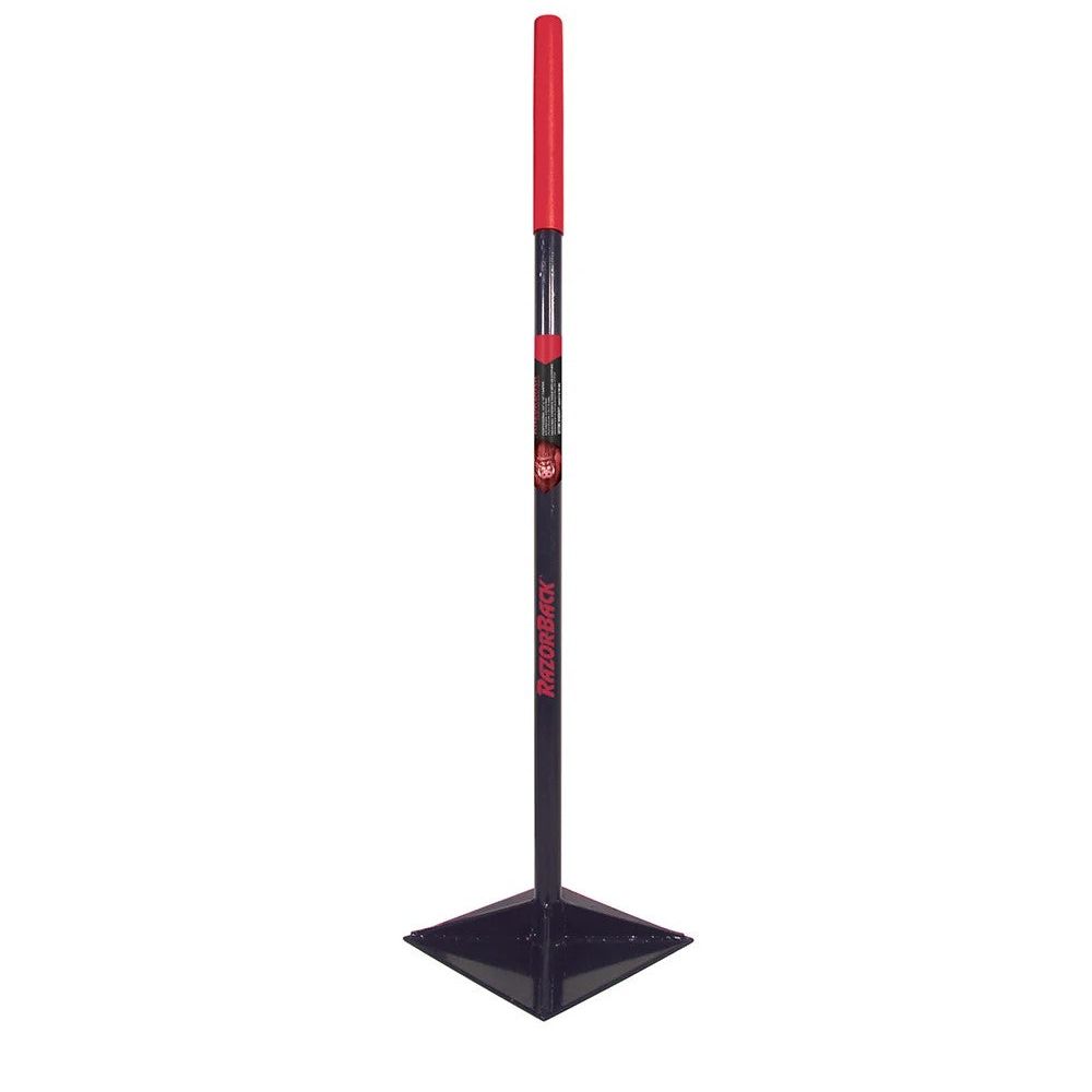UT30005-10 x 10 Razor-Back Steel Tamper