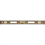 Bamboo Wood Level - 24" Aluminum Bound