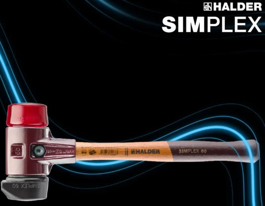 HAL3026.060 3.5 LB. Simplex Mallet w/Red-Black Heads