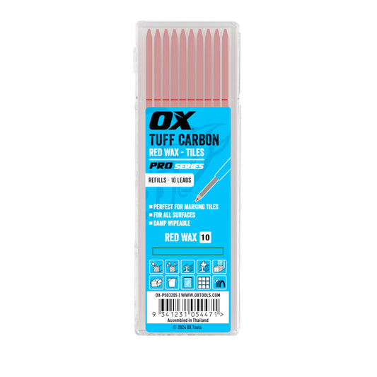 OXP503205 OX Pro Tuff – Red Leads | 10-Pack