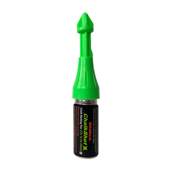 UC76701D DuraMark ChalkShot 30pc ChalkShot Display - Hi Vis Green
