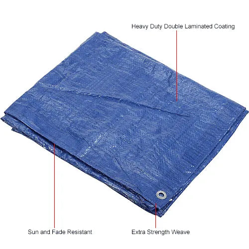 KT3050- 30' x 50' Blue Poly Tarp