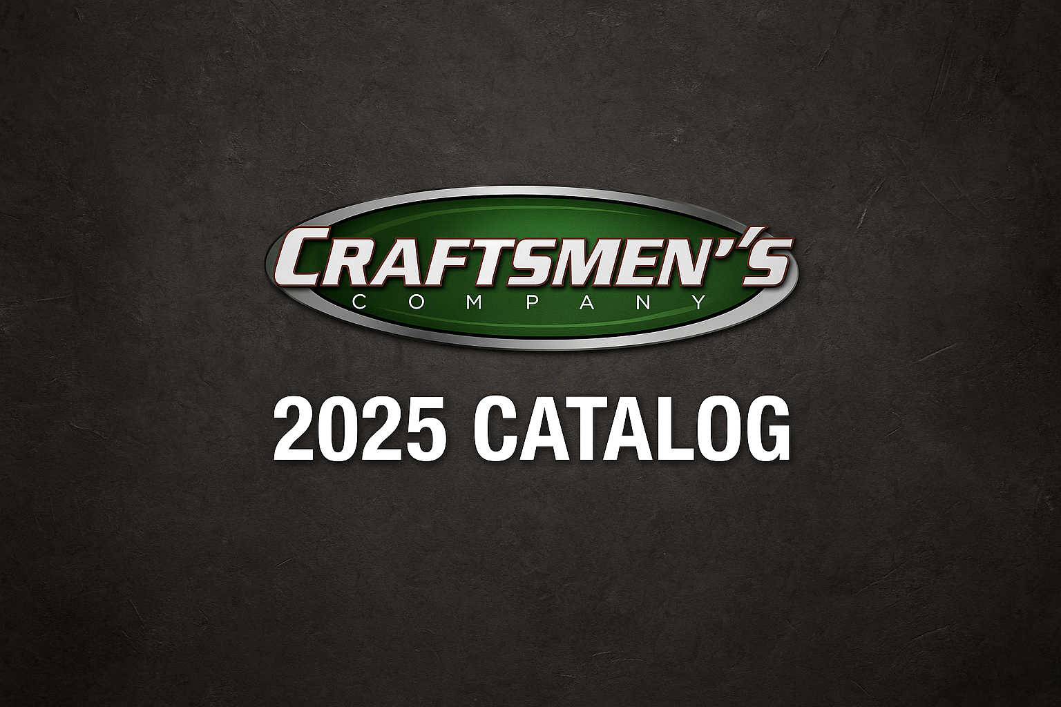 Responsive Craftsmen's Company 2025 Catalog Banner